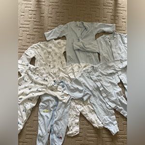 Kissy Kissy pajamas bundle! NB, 0-3, 3-6 months